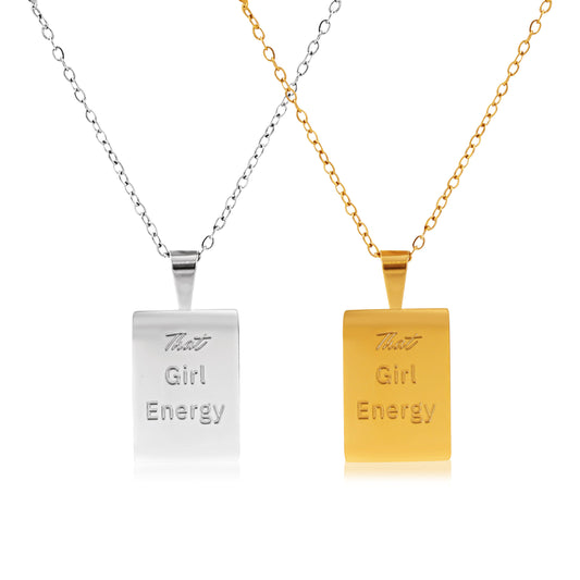 That Girl Energy Necklace